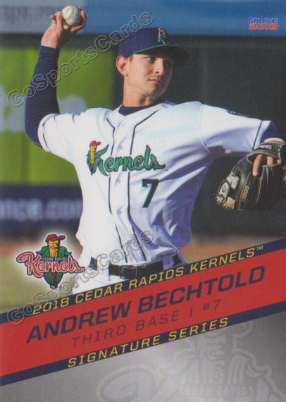 2018 Cedar Rapids Kernels Andrew Bechtold