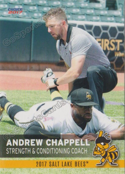 2019 Salt Lake Bees Choice #5 Mascot Bumble - NM Baseball Card