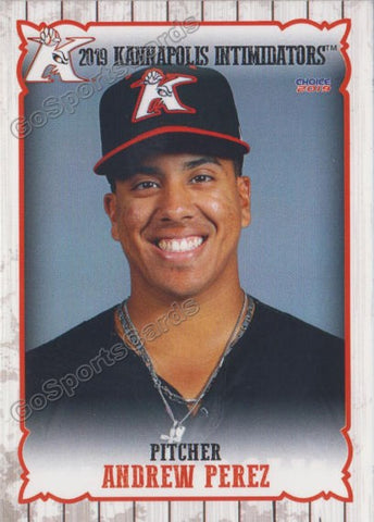 2019 Kannapolis Intimidators Andrew Perez