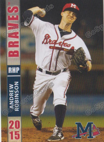 2015 Mississippi Braves Andrew Robinson