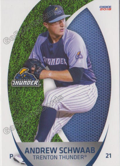 2018 Trenton Thunder Andrew Schwaab