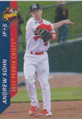 2015 Peoria Chiefs Andrew Sohn