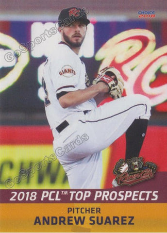 2018 Pacific Coast League Top Prospects PCL Andrew Suarez