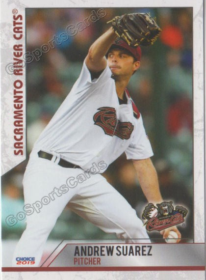 2019 Sacramento River Cats Andrew Suarez