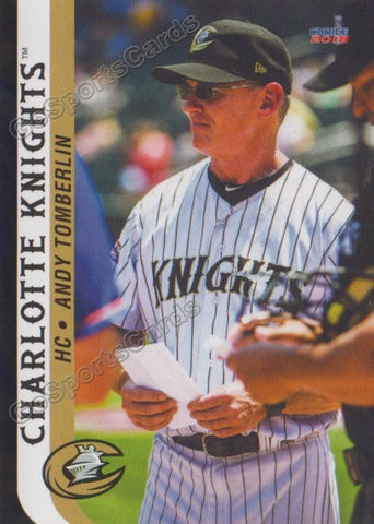 2018 Charlotte Knights Andy Tomberlin