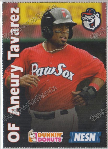 2017 Pawtucket Red Sox Dunkin Donuts SGA Aneury Tavarez