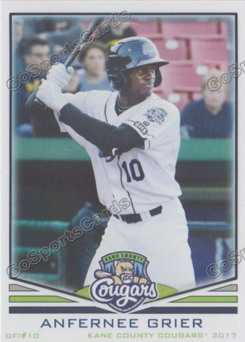 2017 Kane County Cougars Anfernee Grier