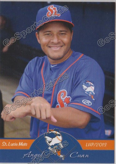 2013 St Lucie Mets Angel Cuan – Go Sports Cards