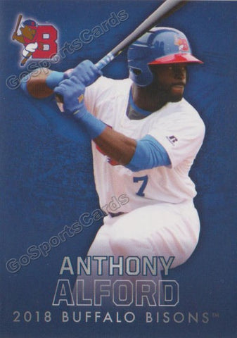 2018 Buffalo Bisons Anthony Alford