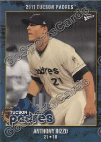 2011 Tucson Padres Anthony Rizzo – Go Sports Cards