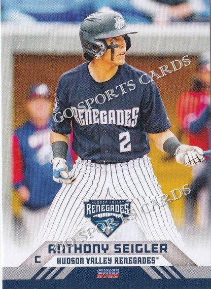 2022 Hudson Valley Renegades Anthony Seigler