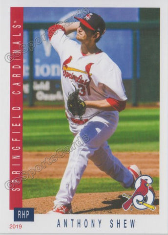 2019 Springfield Cardinals Anthony Shew