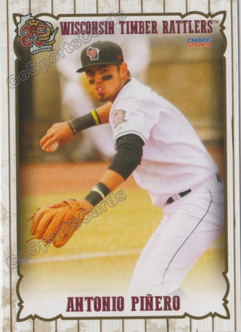 2019 Wisconsin Timber Rattlers Antonio Pinero