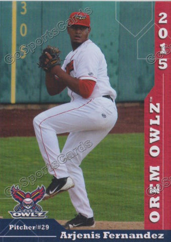 2015 Orem Owlz Arjenis Fernandez