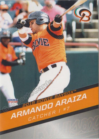 2018 Bowie Baysox Armando Araiza