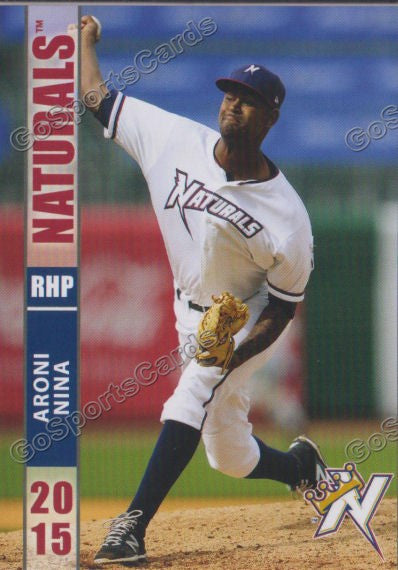 2015 Northwest Arkansas Naturals Aroni Nina