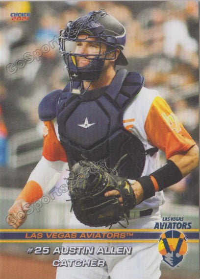 2021 Las Vegas Aviators Austin Allen