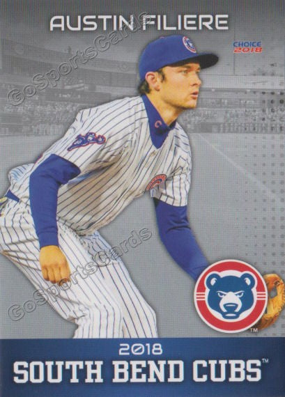 2018 South Bend Cubs Austin Filiere