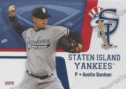 2019 Staten Island Yankees Austin Gardner