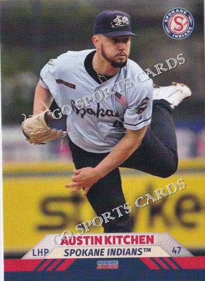 2022 Spokane Indians Austin Kitchen