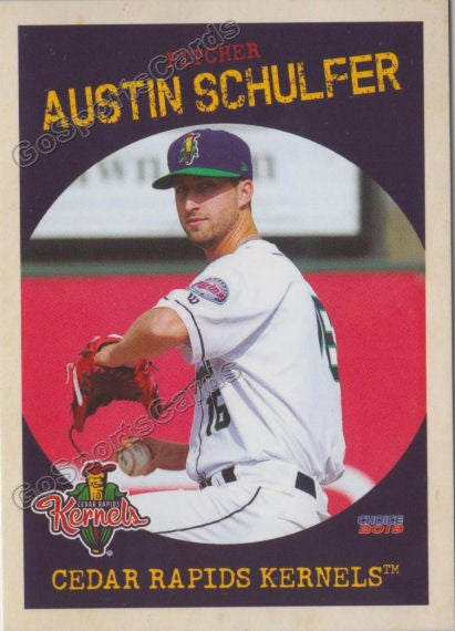 2019 Cedar Rapids Kernels Austin Schulfer