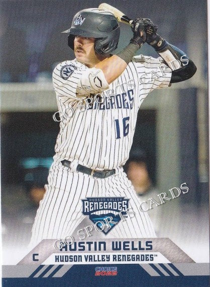 2022 Hudson Valley Renegades Austin Wells