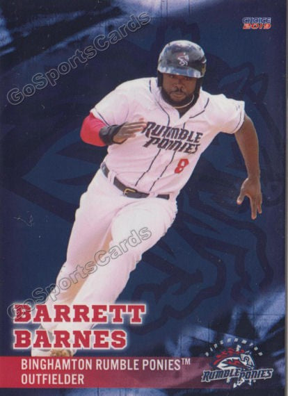 2019 Binghamton Rumble Ponies Barrett Barnes