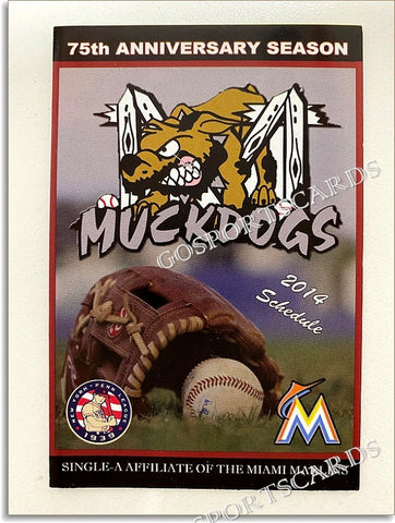 2014 Batavia Muckdogs Pocket Schedule