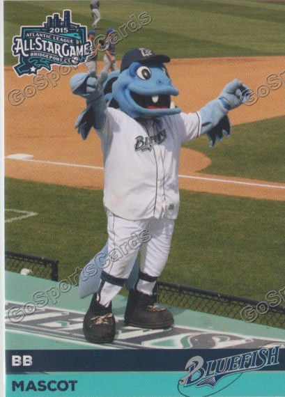2015 Bridgeport Bluefish BB Mascot