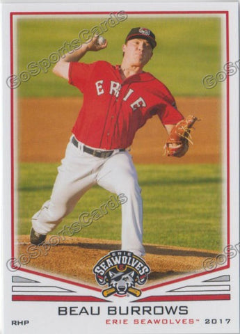 2017 Erie SeaWolves Beau Burrows