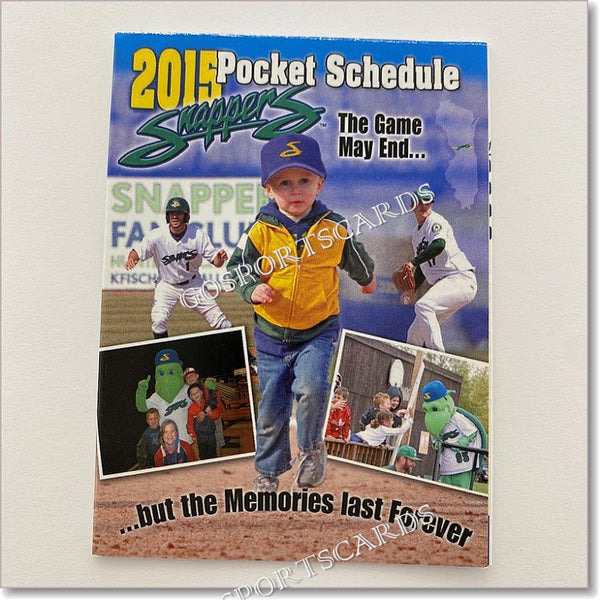 2015 Beloit Snappers Pocket Schedule