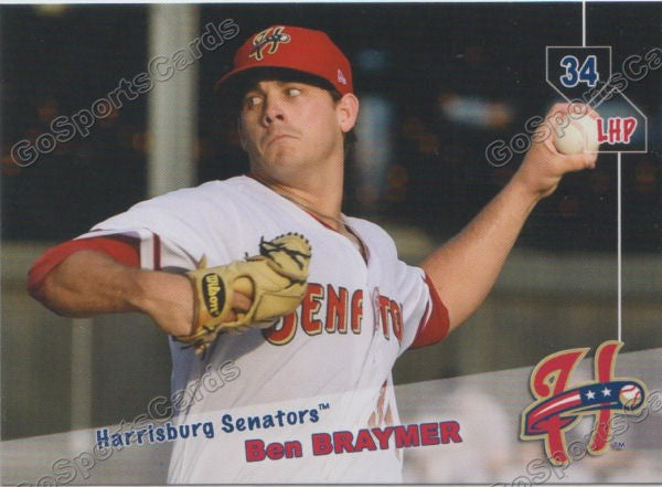 2019 Harrisburg Senators Ben Braymer