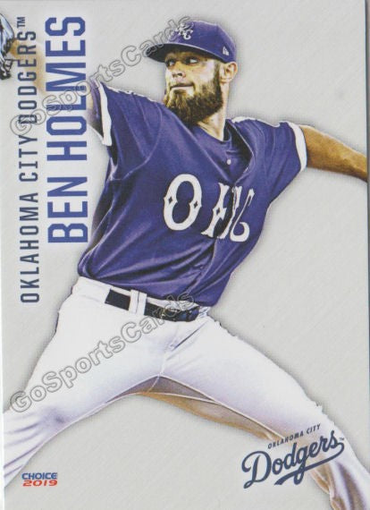 2019 Oklahoma City Dodgers Ben Holmes