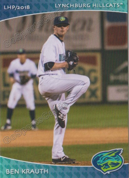 2018 Lynchburg Hillcats Ben Krauth