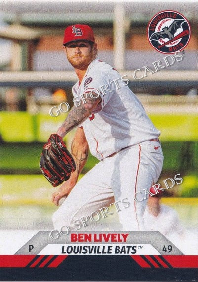 2023 Louisville Bats Ben Lively