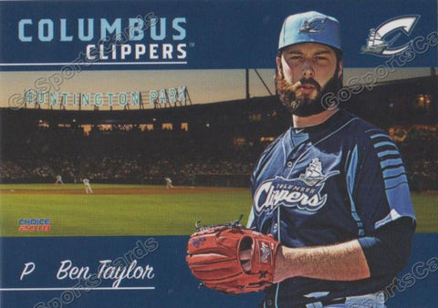 2018 Columbus Clippers Ben Taylor