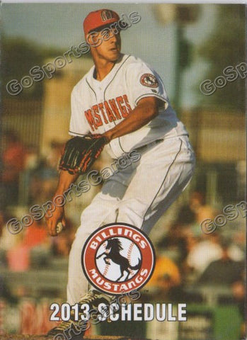 2013 Billings Mustangs Pocket Schedule (Robert Stephenson)