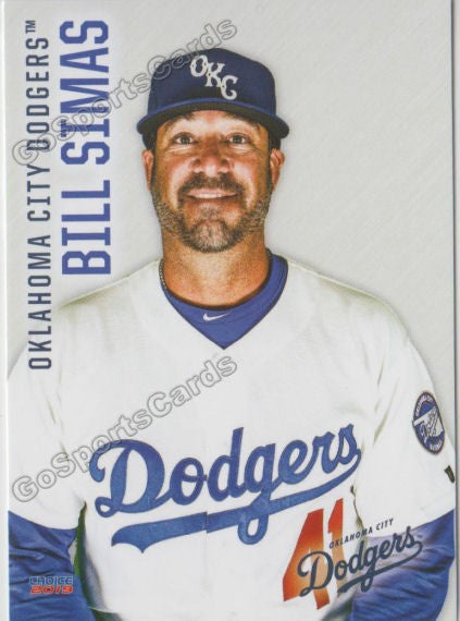 2019 Oklahoma City Dodgers Bill Simas