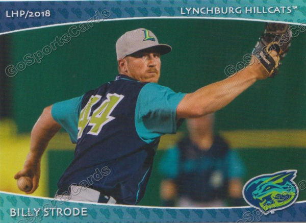 2018 Lynchburg Hillcats Billy Strode