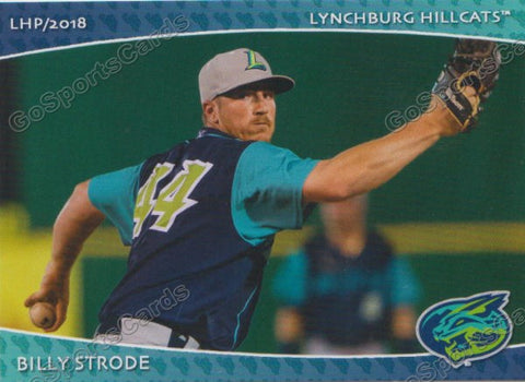 2018 Lynchburg Hillcats Billy Strode