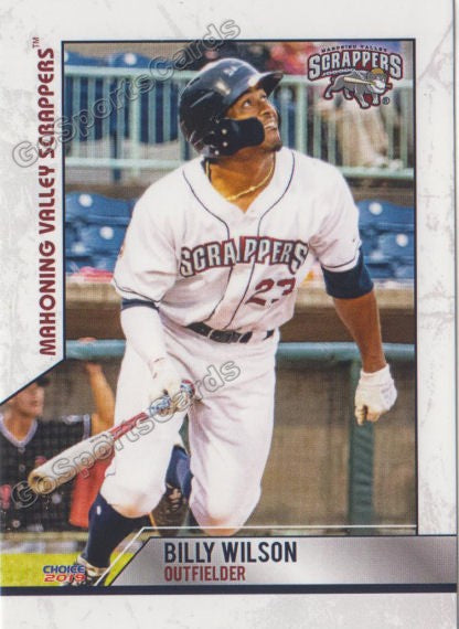 2019 Mahoning Valley Scrappers Billy Wilson