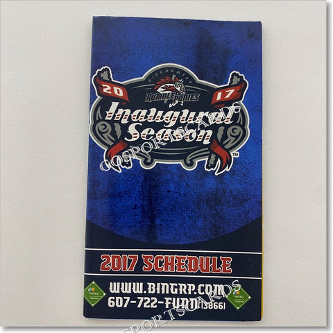 2017 Binghamton Rumble Ponies Pocket Schedule