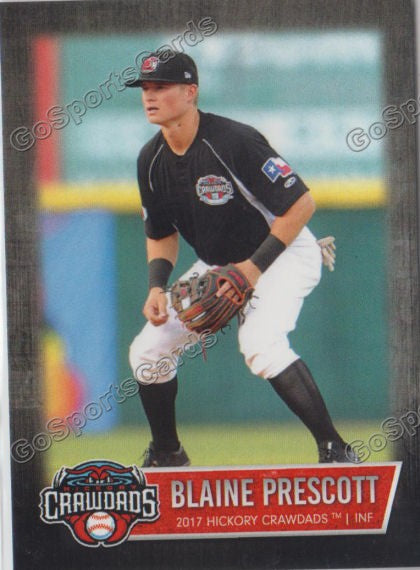 2017 Hickory Crawdads Update Blaine Prescott