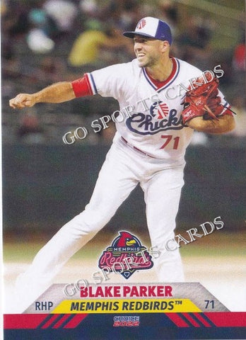 2022 Memphis Redbirds Blake Parker