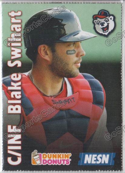 2017 Pawtucket Red Sox Dunkin Donuts SGA Blake Swihart