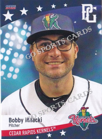 2022 Cedar Rapids Kernels Bobby Milacki