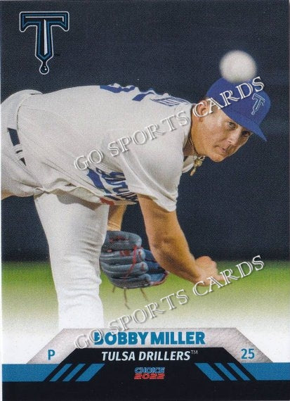 2022 Tulsa Drillers Bobby Miller