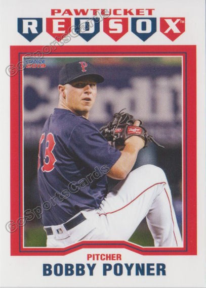 2019 Pawtucket Red Sox Bobby Poyner