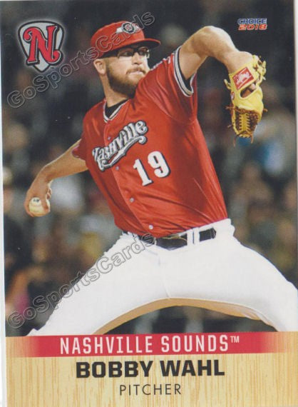 2018 Nashville Sounds Bobby Wahl