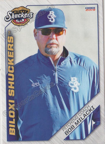 2019 Biloxi Shuckers Bob Milacki